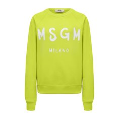 Хлопковый свитшот MSGM