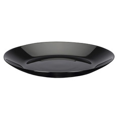 Тарелки тарелка LUMINARC Лили черный 18см десертная стекло