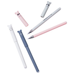 Ручки ручка гелевая MESHU Cutes синяя корпус в асс-те