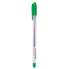 Ручки ручка шариковая зеленая СТАММ VeGa 0,7мм