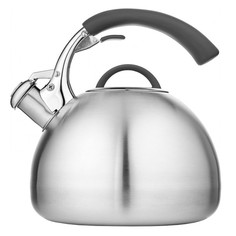 Чайники наплитные стальные чайник WALMER Moon 2,5л со свистком индукция нерж.сталь