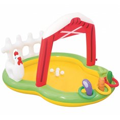Игровой центр-бассейн 175х147х102 см, 1215 л, Фермер, от 2 лет, Bestway, 53065