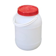 Канистра-бидон пластик, пищевая, 3 л, круглая, М149, Альтернатива Alternativa