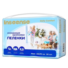 Пеленки одноразовые Daily Comfort 60х90см 0.014 МЛ Inseense