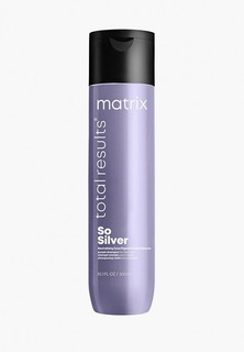 Шампунь Matrix Total Results So Silver для нейтрализации нежелательной желтизны, 300 мл