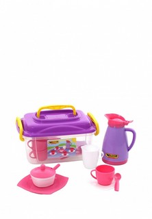 Набор игровой Wader детская посуда "Алиса" на 4 персоны