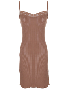 Сорочка хлопковая с кружевом Zimmerli