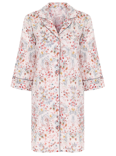 Рубашка хлопковая с принтом Zimmerli