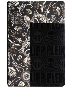 Полотенце хлопковое с принтом Philipp Plein