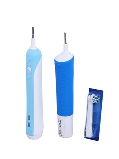 Зубная электрощетка Braun Oral-B D16.513.1U тип 3756 + D100.410.2K тип 3710 Blue 4210201320050