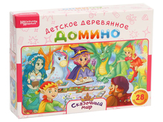 Настольная игра Нескучные игры Домино Сказочный мир 8484