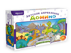 Настольная игра Нескучные игры Нескучное домино Динозавры 8508