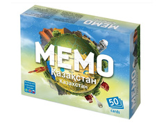 Настольная игра Нескучные игры Мемо Казахстан 50 карточек 7830
