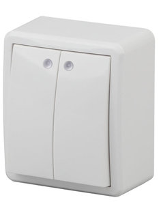 Выключатель Эра Эксперт 10АХ-250В IP20 White 11-1205-01 / Б0020666 ERA