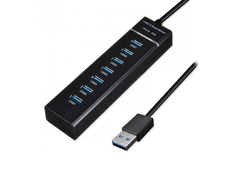 Хаб USB KS-is 7xUSB 2.0 F - USB 3.0 Type-A M KS-568