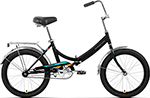 Велосипед Forward ARSENAL 20 1.0 2022 рост 14 черный/оранжевый (RBK22FW20525)