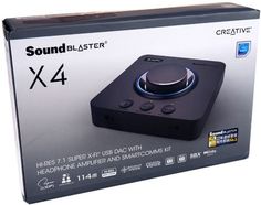 Звуковая карта USB 3.0 Creative Sound Blaster X4