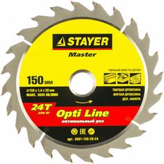 Пильный диск по дереву STAYER
