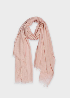 Палантин однотонный с бахромой (80*200) Elis