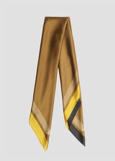 Платок с контрастными полосками (70*70) Elis