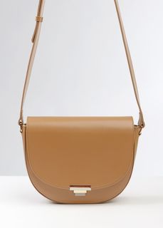 Кожаная сумка с клапаном (28*20*7) Elis