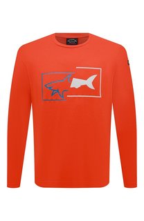 Хлопковый лонгслив Paul&Shark