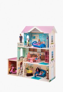 Дом для куклы Paremo "Розали Гранд", с мебелью 11 предметов, для кукол 30 см