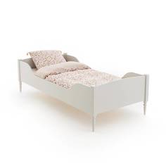 Кровать детская с сеткой cléa (laredoute) белый 201x56x96 см.
