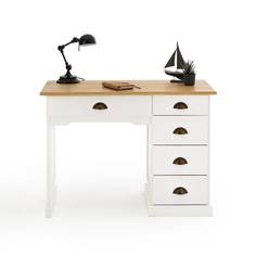 Стол письменный betta (laredoute) белый 106x76x50 см.