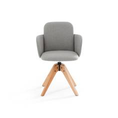 Кресло офисное carina (laredoute) серый 65x86x65 см.