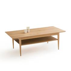 Журнальный столик lussan (laredoute) коричневый 120x40x60 см.