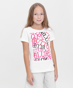 Футболка с принтом Button Blue