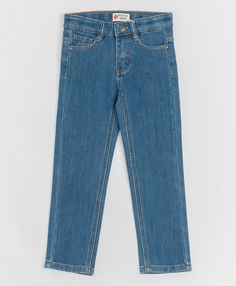 Джинсы утепленные синие Button Blue