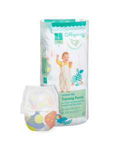 Offspring трусики-подгузники, L 9-14 кг. 36 шт. расцветка Небо