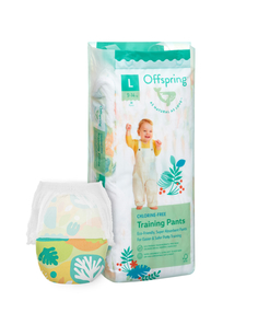 Offspring трусики-подгузники, L 9-14 кг. 36 шт. расцветка Лес