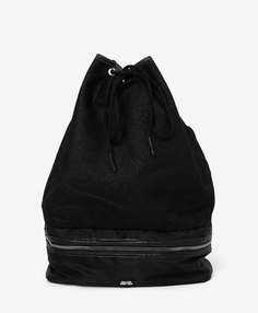 Рюкзак текстильный с карманами черный Gulliver