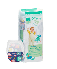 Offspring трусики-подгузники, L 9-14 кг. 36 шт. расцветка Рыбки