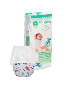 Offspring трусики-подгузники, M 6-11 кг. 42 шт. расцветка Риф