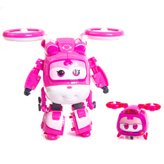 Трансформер Заряженный Диззи + Супер питомец Диззи Супер Крылья Super Wings