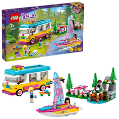 LEGO FRIENDS Конструктор &quot;Лесной дом на колесах и парусная лодка&quot;