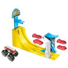 Hot Wheels Монстр-трак трюковой набор Воздушный поединок