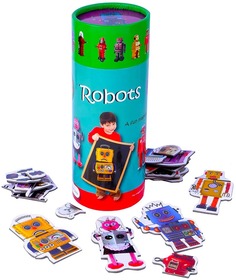 The Purple Cow Настольная игра Роботы, пазлы, магнитная