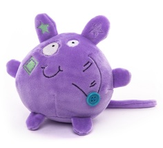 Button Blue мягкая игрушка Мышка фиолетовая