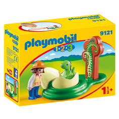 Playmobil Конструктор Девочка и яйцо динозавра