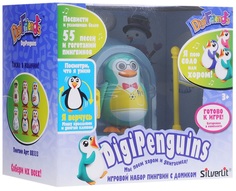 DigiBirds Пингвин в домике голубой
