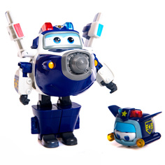 Трансформер Заряженный Пол + Супер питомец Пол Супер Крылья Super Wings