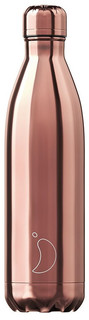 Термос 0,75 л Chillys Bottles Chrome розовое золото B750CHRGO