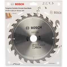 Диск пильный по дереву Bosch ECO 230х30мм 24T (381)
