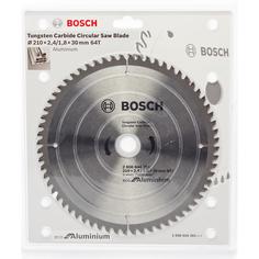 Диск пильный по алюминию Bosch ECO 210х30мм 64T (391)