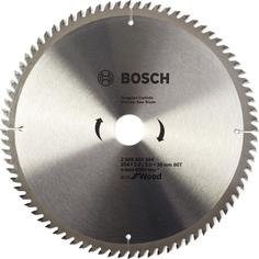 Диск пильный по дереву Bosch ECO 254х30мм 80T (384)